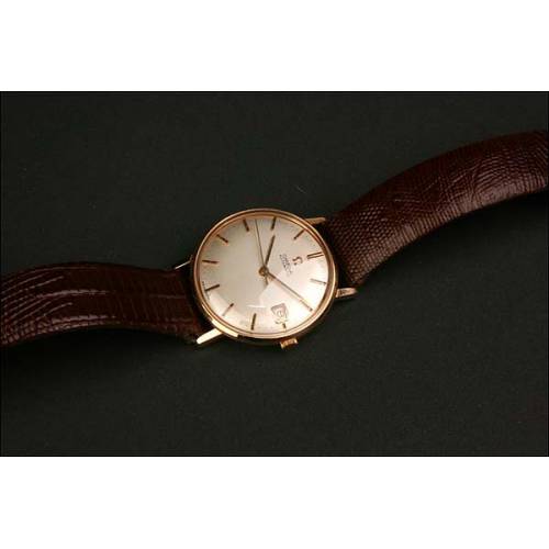 Reloj de pulsera Omega. 1947. Oro 18K automático