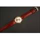 Leca Wristwatch. 1965. 14K gold. Automatic