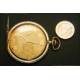Tissot pocket watch in solid gold. 1920. Three covers. 51 mm.