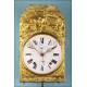 Antiguo reloj Morez con calendario. Firmado. 1880