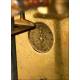 Fantastic French pendulum clock in bronze and marble. Chime. 1880.