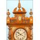 Gustav Becker Wall Clock. 1890