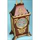 Antique mantel clock. Signed. 1920