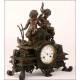 Calamine pendulum clock. 1880