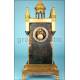 Rare antique Neo-Gothic clock. 1850