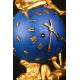 Rarísimo reloj en bronce dorado. El Ángel del Tiempo. 1850-1890.