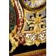 Antique German clock in boulle marquetry. Conrad Felsing, Berlin. 1870