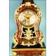 Antique German clock in boulle marquetry. Conrad Felsing, Berlin. 1870