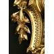 Reloj de pared en bronce. Sonería. 1880