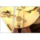 Pendulum clock with marble base. 1855