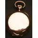 Lepinne pocket watch in solid gold. 1890