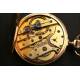 Lepinne pocket watch in solid gold. 1890