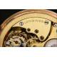 Reloj de bolsillo Longines en oro macizo, savonette.50mm.
