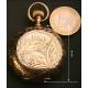 Reloj de bolsillo en Oro macizo de 14K.