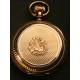Reloj de bolsillo en oro macizo de 14K