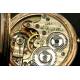 Reloj de bolsillo Eureka en oro macizo de 14K. 1881