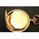 14K solid gold pocket watch. 1900-1910.