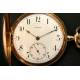 Reloj de bolsillo Eterna en oro macizo de 14K. 1920. 50 mm