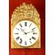 Morez Wall Clock with Rare Rod Pendulum. S. XIX