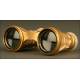 Impertinent or Box Binoculars with Original Case. 20th Century. Good Condition