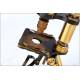 Impressive Antique Microscope Manufactured by Constant Verick. France, 1880