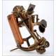 Antique C. Plath Marine Sextant. Plath in its original case. Germany, 1910