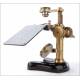 Fascinating Antique E. Leitz Wetlzar Dissecting Microscope. Germany, 1900