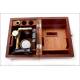 Fascinating Antique E. Leitz Wetlzar Dissecting Microscope. Germany, 1900
