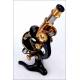 Microscopio profesional antiguo E. Leitz Wetzlar. Con juego de accesorios y estuche original.