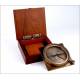 Magnificent Cartographic Marine Compass Very Well Preserved. Vienna, Early. Early 20th Century