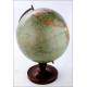 Antiguo Globo Terráqueo de Gran Belleza y Bien Conservado. Alemania, Años 20 del S. XX