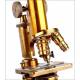 Fantastic Antique C. Reichert Antique Microscope. Reichert in very good condition. Germany, Circa 1890