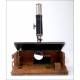 Antique Traveling Microscope in Good Working Condition. Germany, 1920-30