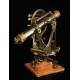 Large Theodolite for Topographical Research in Original Case. London, Circa 1900
