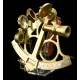 Nautical Sextant in Original Case, Very Good Condition. London, 1950's