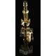 Fantastic Brass Microscope in Original Case. London, Circa 1910