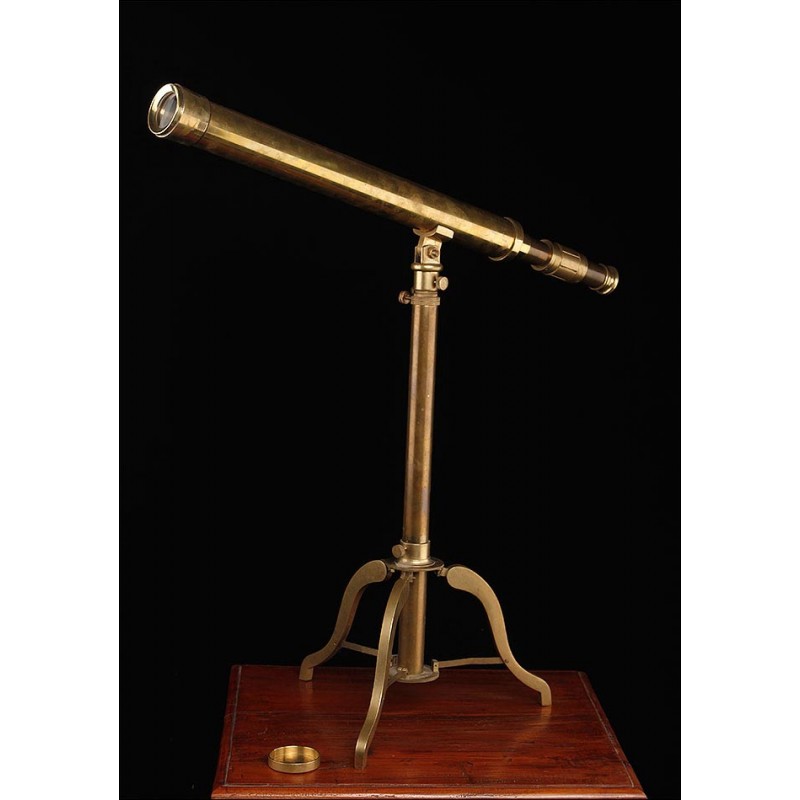 Very Well Preserved Table Top and Stand Telescope. 1940's-50's