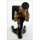 Completo Microscopio y Laboratorio Portátil Kosmos en Estuche Original. Alemania, Años 20