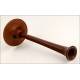 Antique Fruit Wood Stethoscope, very well preserved. XIX Century