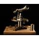 Antique Bellieni Theodolite in Good and Working Condition. France, 1910-20