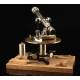 Antique Bellieni Theodolite in Good and Working Condition. France, 1910-20