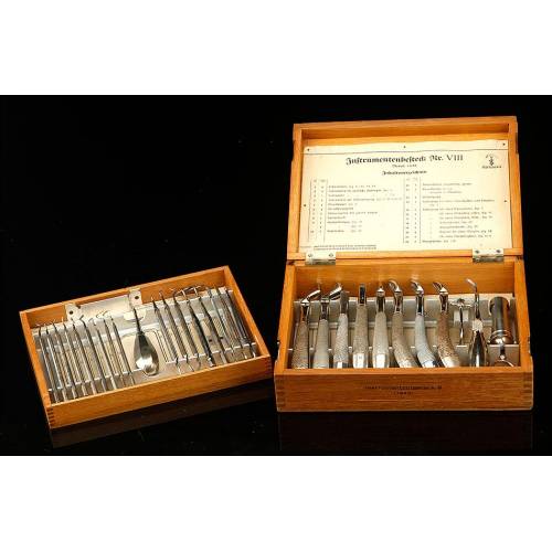Case with Dentist's Instruments for Military Use. Germany, Model 1943