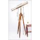 Stunning Antique Celestial Telescope with Original Tripod. Circa 1880