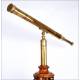 Stunning Antique Celestial Telescope with Original Tripod. Circa 1880