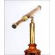 Stunning Antique Celestial Telescope with Original Tripod. Circa 1880