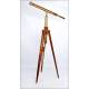 Stunning Antique Celestial Telescope with Original Tripod. Circa 1880