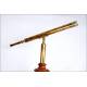 Stunning Antique Celestial Telescope with Original Tripod. Circa 1880