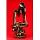 Lovely Theodolite from the 40's of the XX century, in very good condition.