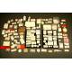 Large Collection of Glass Apothecary Bottles and Labels. 1st Half s. XX.
