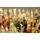 Large Collection of Glass Apothecary Bottles and Labels. 1st Half s. XX.